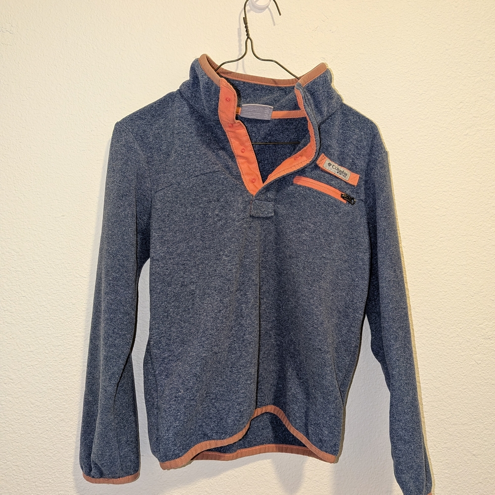 Columbia Kids' Blue and Orange Sweatshirt